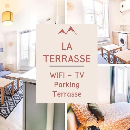 La Terrasse - Appartement Cosy Et Parking A Гренобъл Екстериор снимка