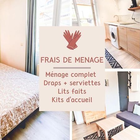 La Terrasse - Appartement Cosy Et Parking A Гренобъл Екстериор снимка