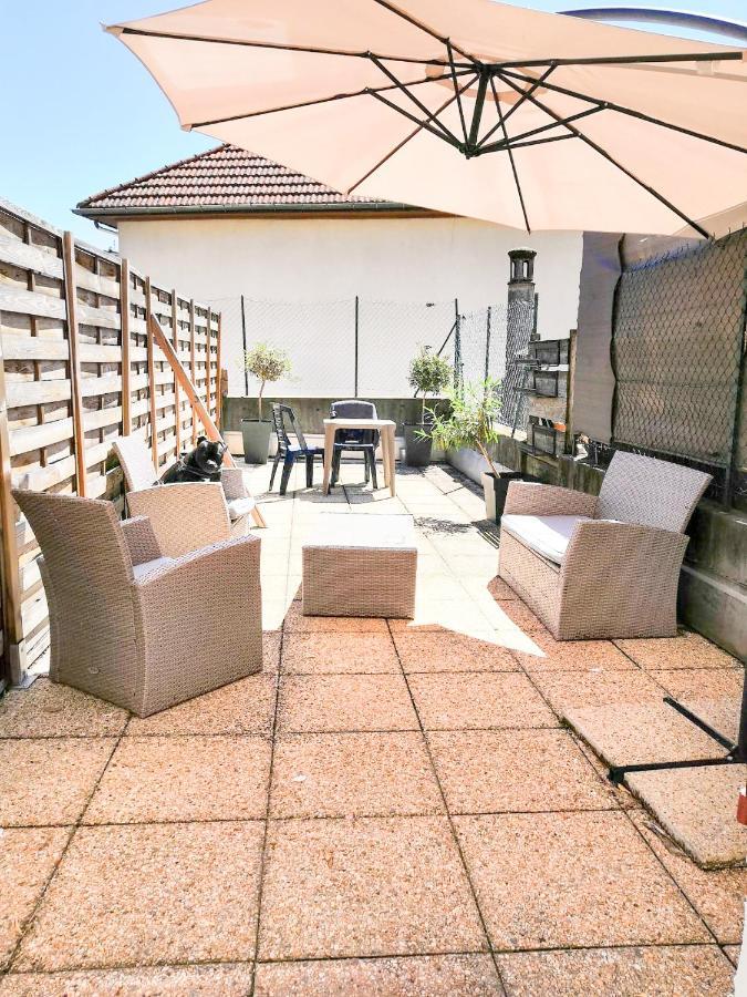 La Terrasse - Appartement Cosy Et Parking A Гренобъл Екстериор снимка