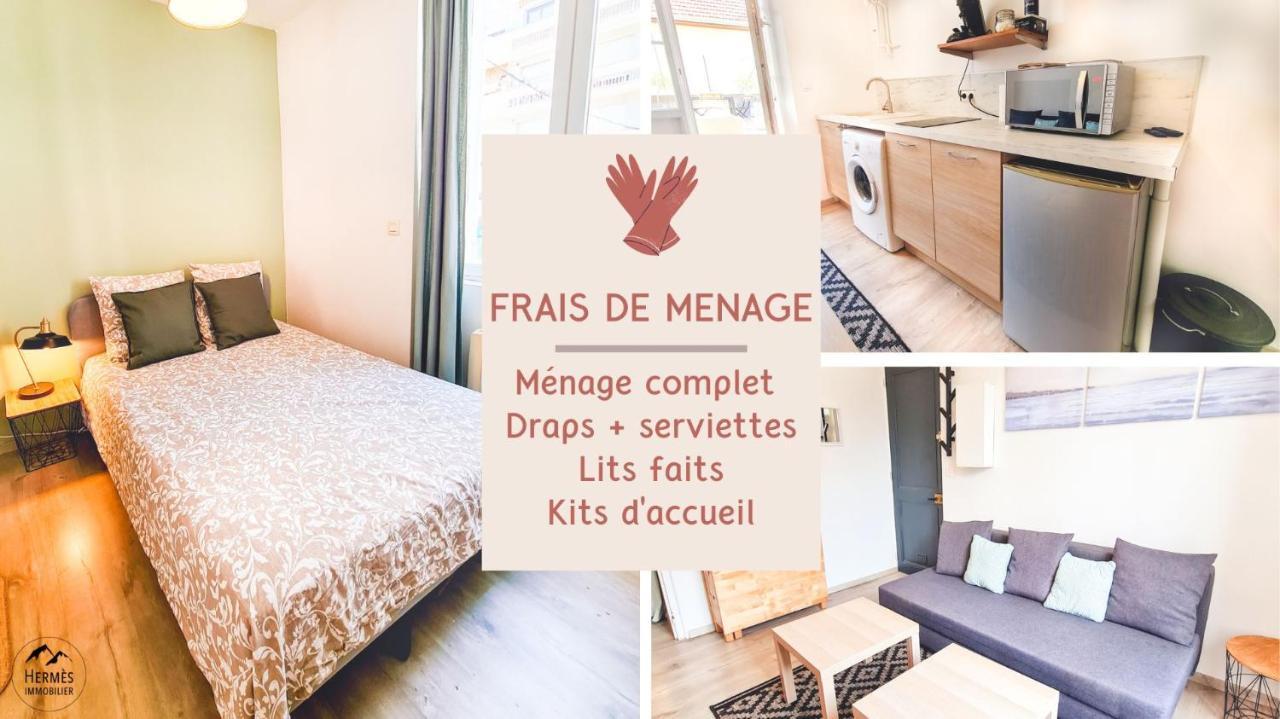 La Terrasse - Appartement Cosy Et Parking A Гренобъл Екстериор снимка